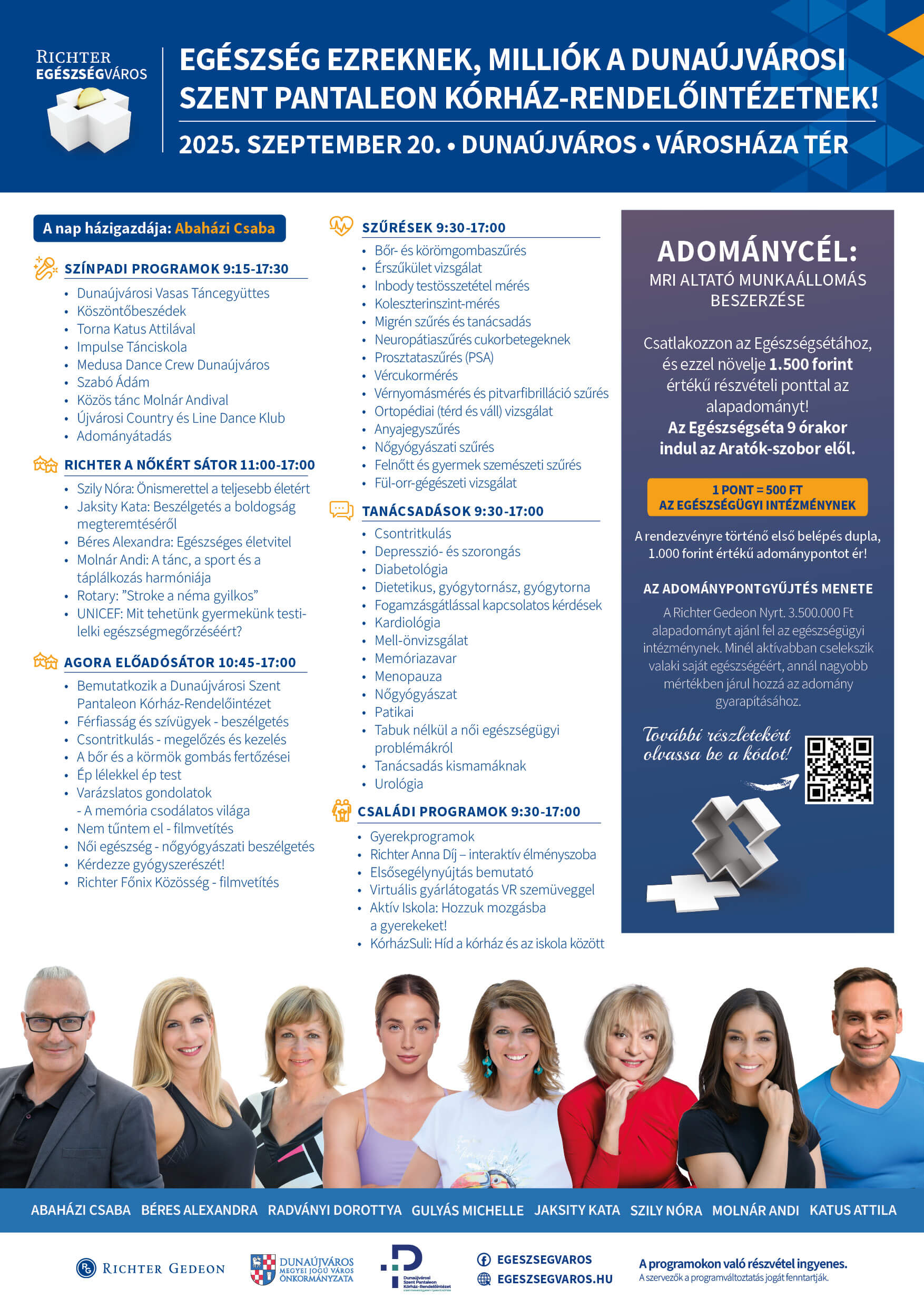 EV 2025 A3 plakat Dunaujvaros